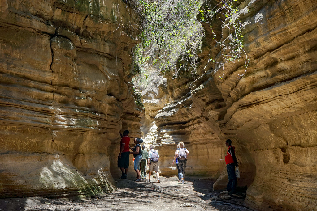 Hells Gate National Park inside caves