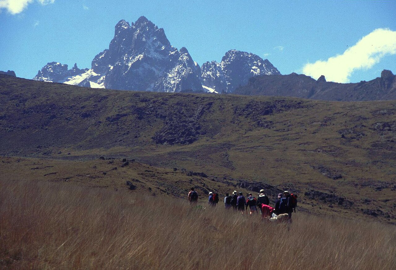 Mount Kenya trecking to the peak